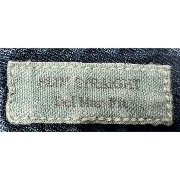 Guess Jeans Men's Del Mar Fit Slim Straight Blue Denim Jeans - Size 33x28 - Picture 7 of 8